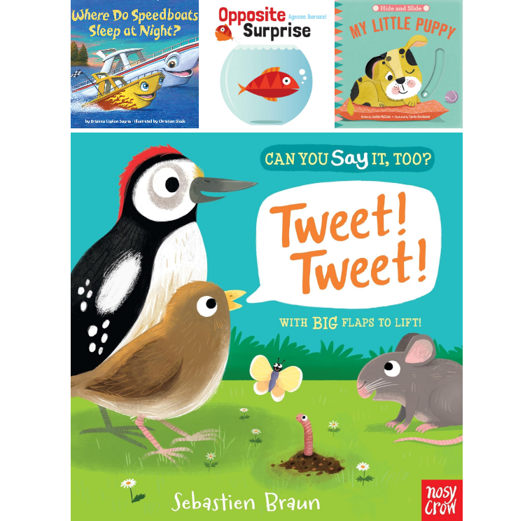 4 Favorite (Interactive!) Board Books for Toddlers, December-January